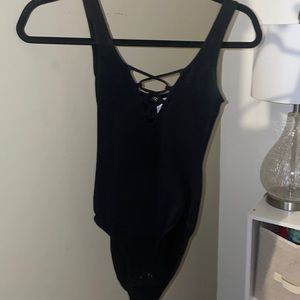 Black bodysuit